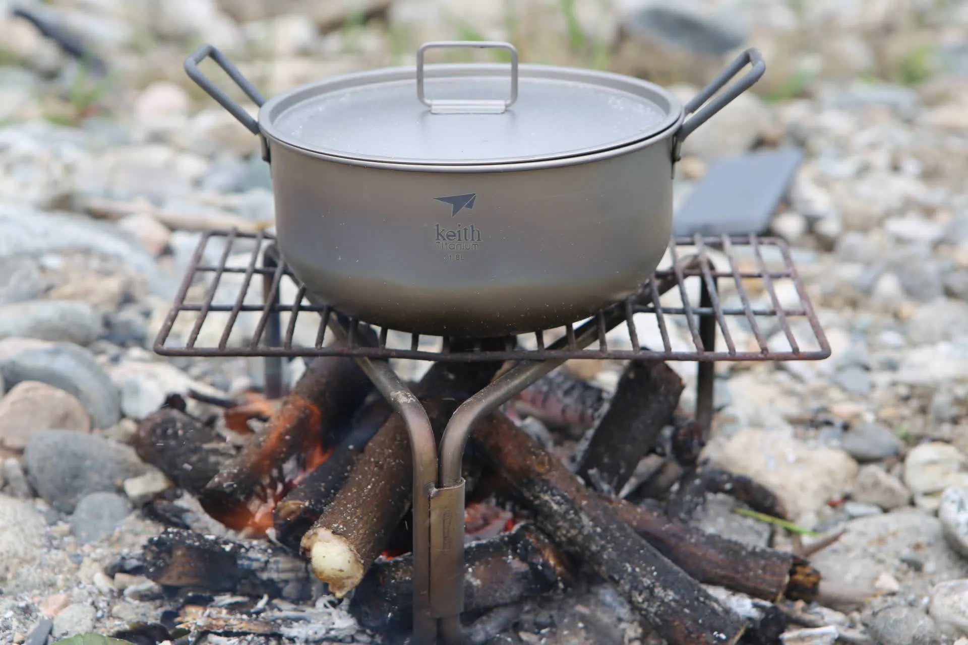 Casseroles de Camping en Titane
