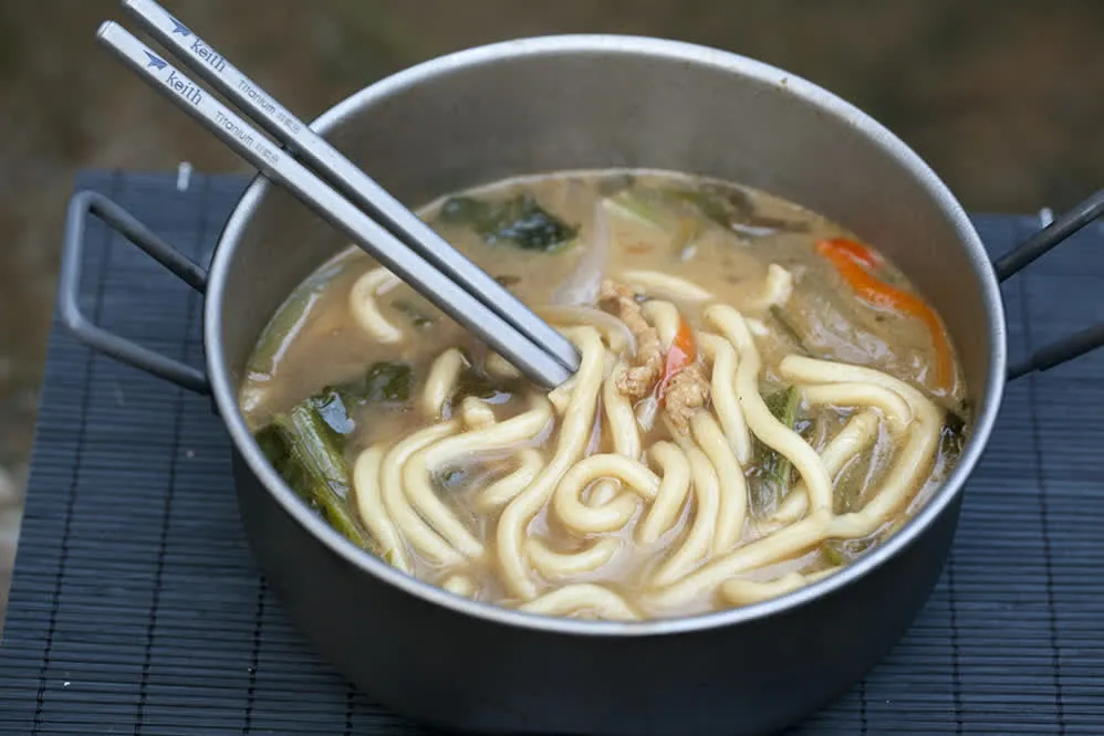 Casseroles de Camping en Titane