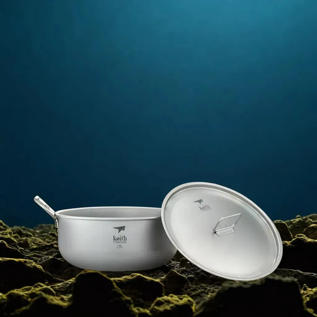 Casseroles de Camping en Titane