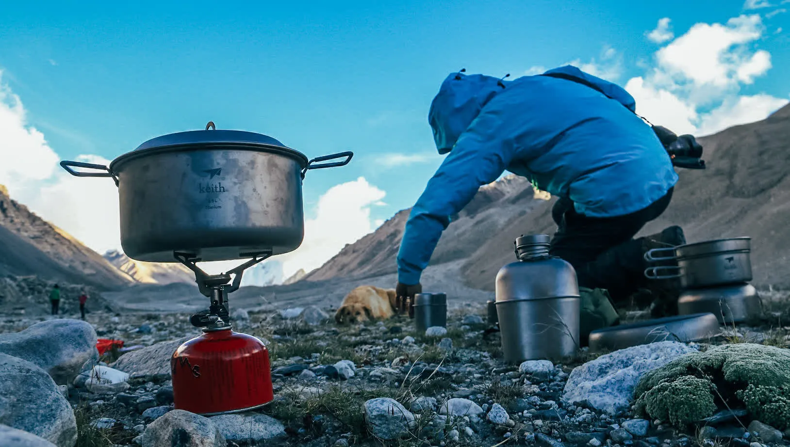 Casseroles de Camping en Titane