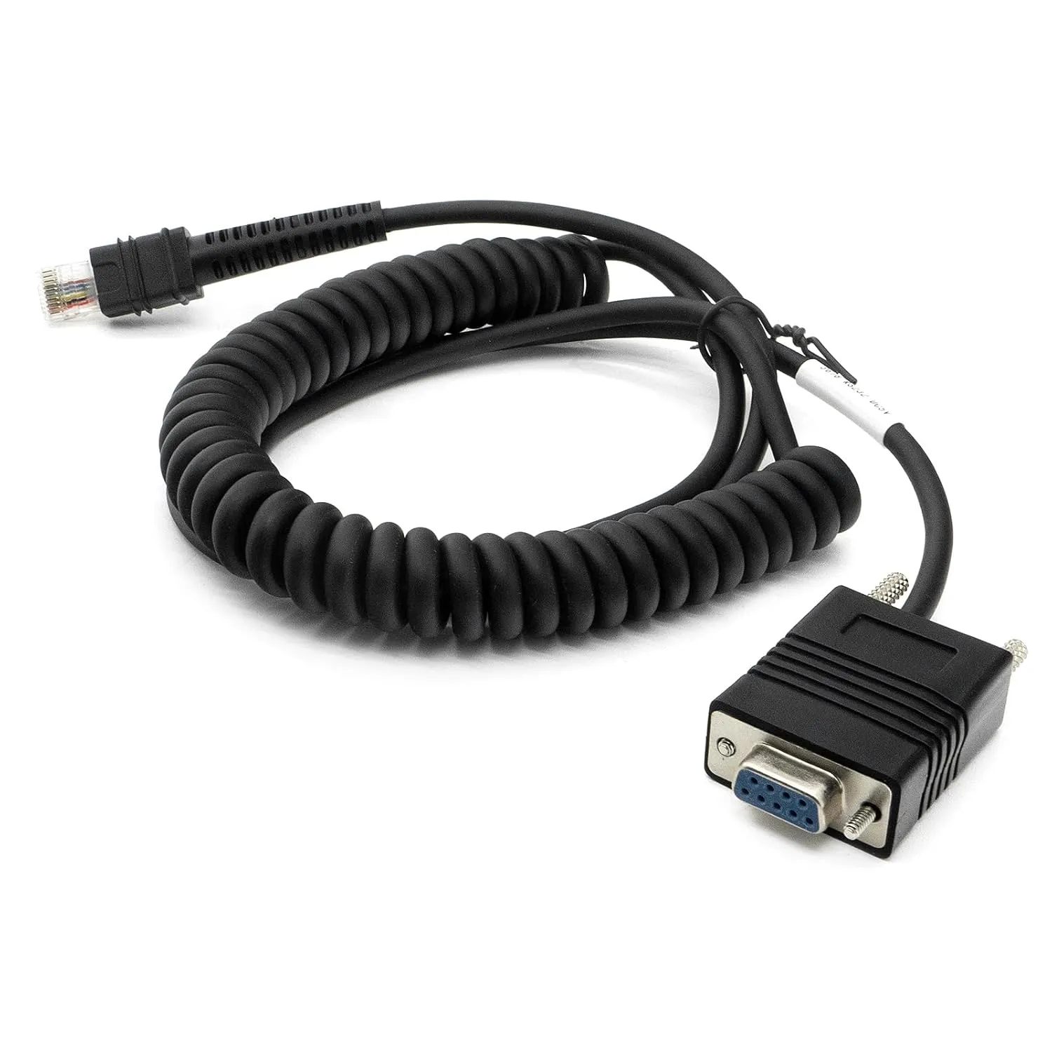 CBA-RF2-C09ZAR RS232 Cable, DB9 Female Connector, for Zebra LI3608 LI3678 DS3600-KD DS3608 DS3678 Barcode Scanner, Power Pin 9, 9ft (2.8m) Coiled