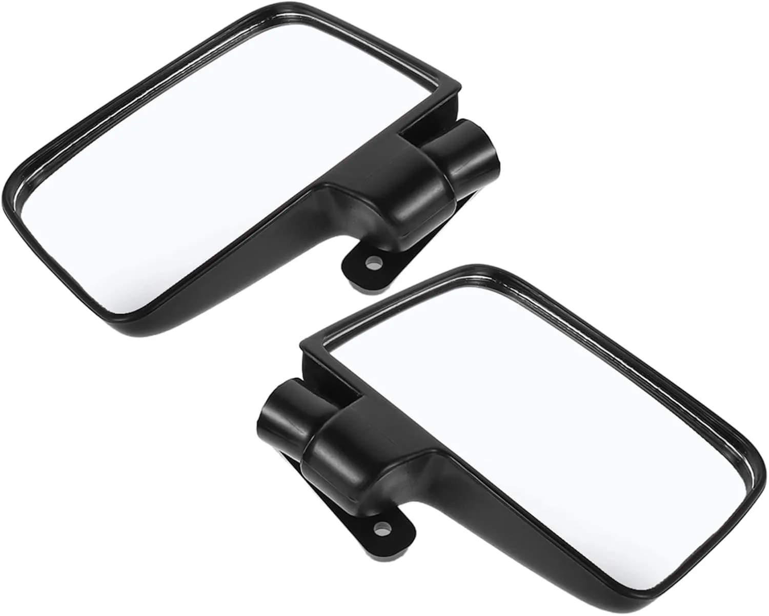 CHILDWEET 1 Set Golf Cart Mirrors Rear View and Side Mirrors for Enhanced Safety Wide Angle View for Reduced Blind Spots Durable and Shock Resistant for Outdoor Use