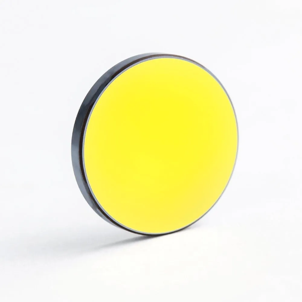 Cloudray Laser Si Reflective Lens Gold Plated Mirror 25mm for CO2 Laser Engraving & Cutting, 3PCS