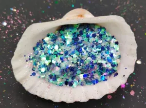 Combiglits Glitter Mirror Blue