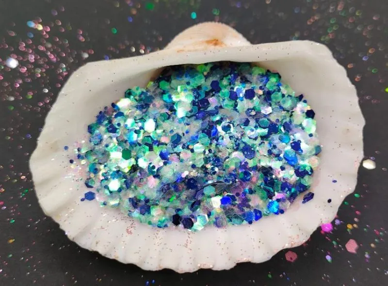 Combiglits Glitter Mirror Blue