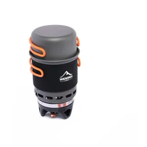 Compact Camping Cookware with Heat Exchanger