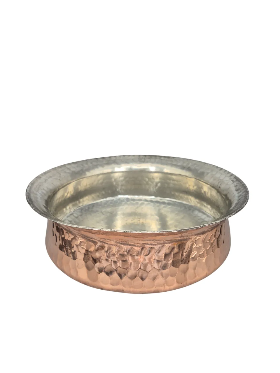 Copper Lagan for Cooking, Durable, Kalai / Tin Coating, Traditional Kitchenware