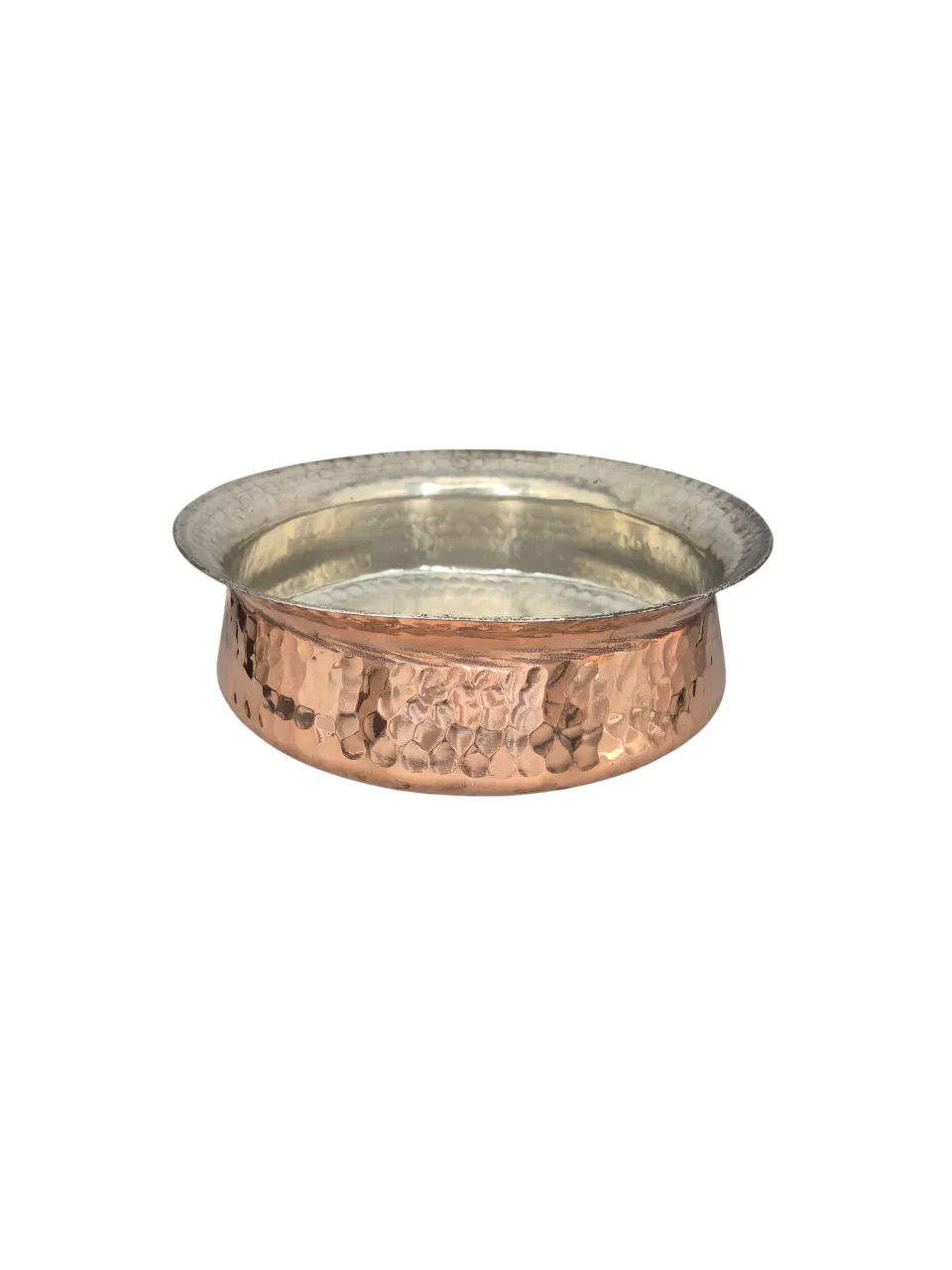 Copper Lagan for Cooking, Durable, Kalai / Tin Coating, Traditional Kitchenware