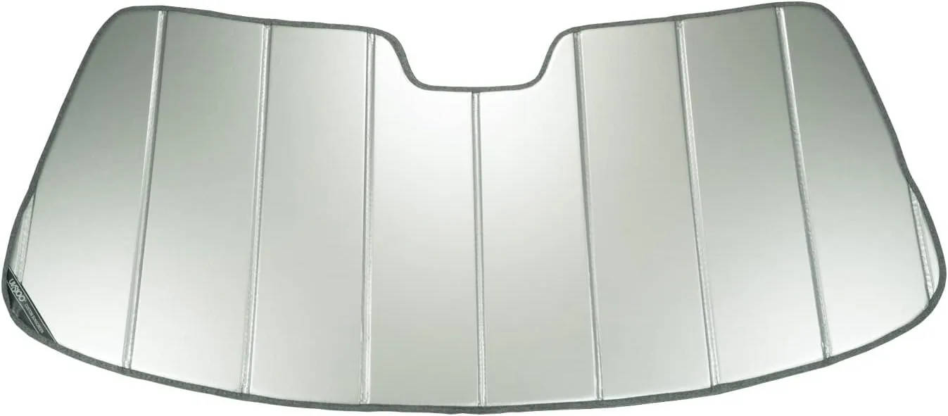 Covercraft UVS100 Custom Sunscreen | Fits 2015-2023 Ford Mustang Convertible/Coupe | Silver