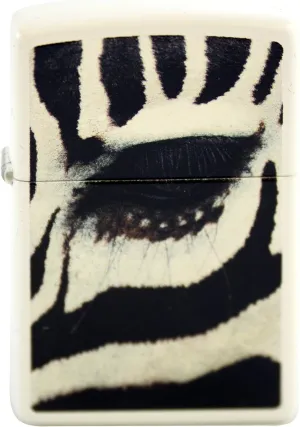 Custom Design Zebra Eye white matte