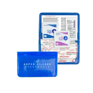 Custom Logo Golf 8 Piece Sun Relief First Aid Kit