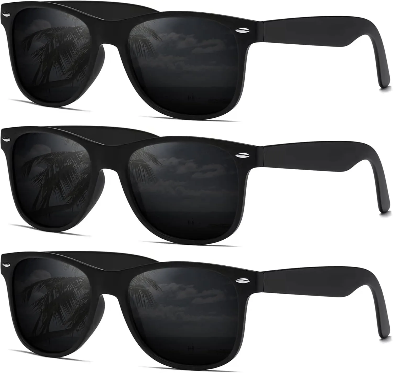 DEMIKOS Sunglasses Men Polarized Sunglasses for Mens Womens Retro Mirror Lens for Driving Fishing UV400 Protection