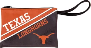 Desert Cactus University of Texas Wristlet Longhorns UT Austin Vegan Leather (Wristlet)