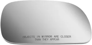 DNA Motoring SMP-005-R Right/Passenger Side Door Rear View Mirror Glass Lens