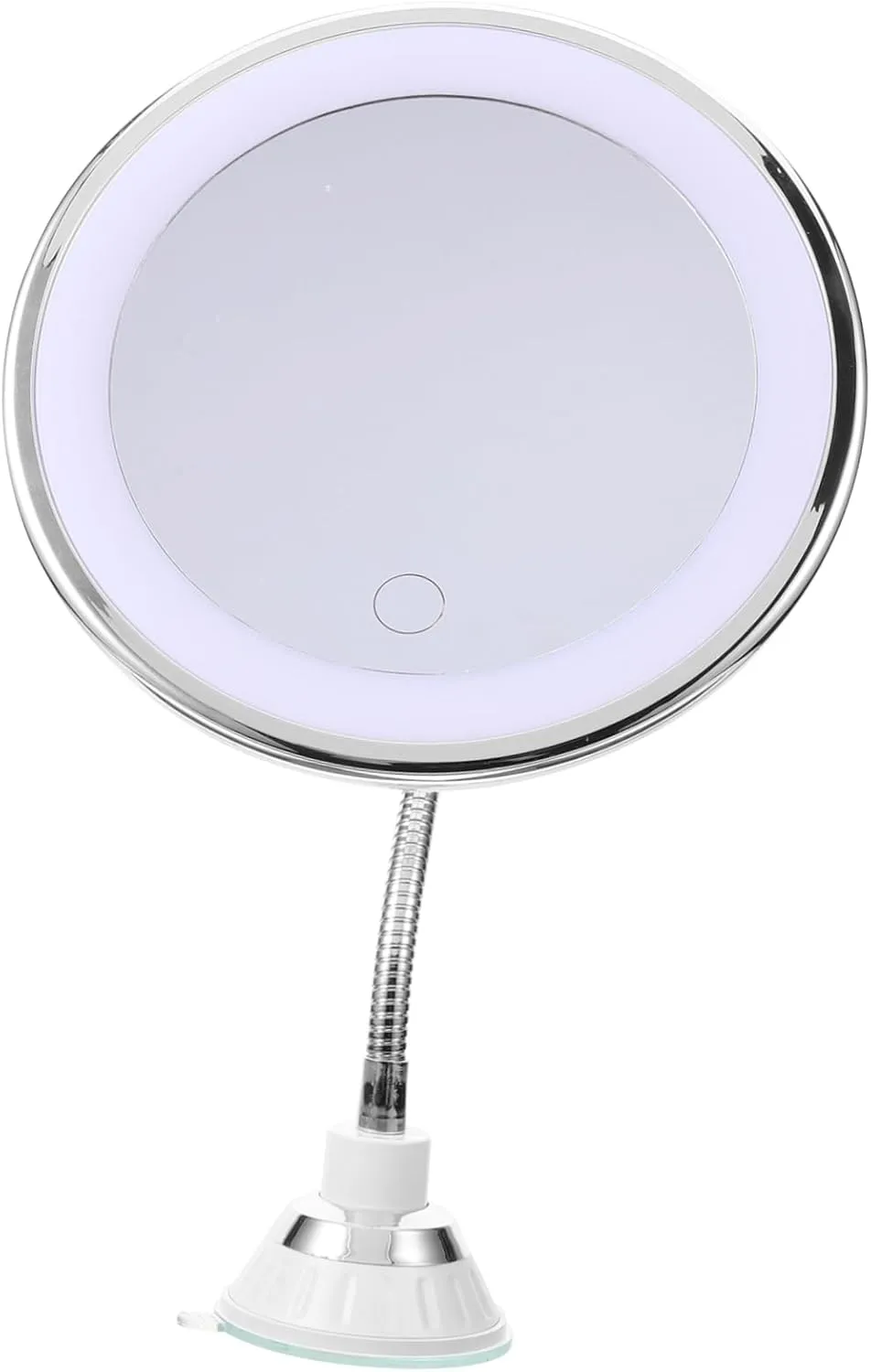 DOITOOL 1pc Lighted Vanity Mirror Travel Vanity Mirror 10x Magnification Makeup Mirror Miss