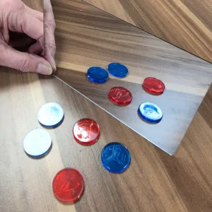 Double-sided Plastic Mirrors (Pack of 10)