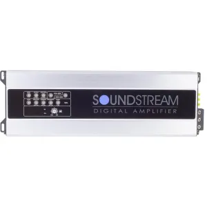DPA5.2000D, Compact Class-D Subwoofer Pre-Amp Amplifier, 2000 Watts Max Power Class D 5 Channel Car Amplifier, 75 watts RMS x 4 at 4 ohms   400 x 1 at 2 ohms