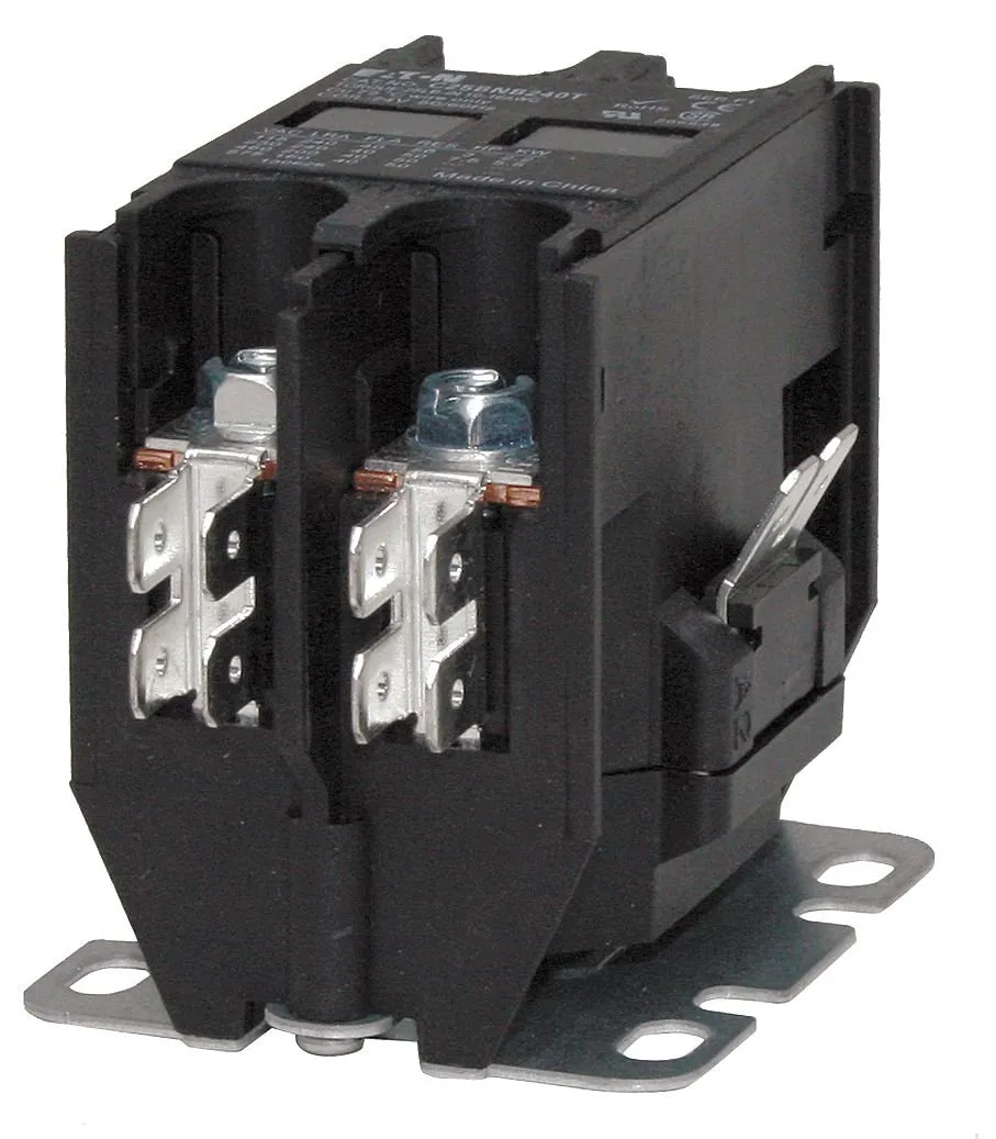 EATON CUTLER HAMMER C25CNB140T COMPACT 1P W/SHUNT 40A QUAD QC 24VAC COIL