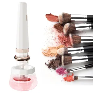 Electric Makeup Brush Cleaner and Dryer, Makeup Brush Cleaner Machine - Super Fast Quick Wash and Dry in Seconds - Suit for Most Makeup Brush Sizes