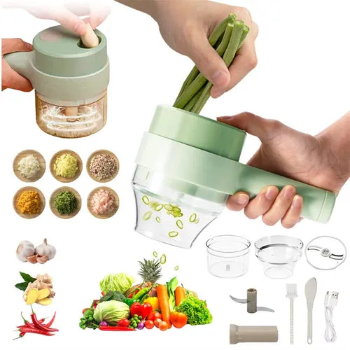 Electric Touch-sensitive Vegetable Slicer Handheld Portable in 1 Wholesale 4