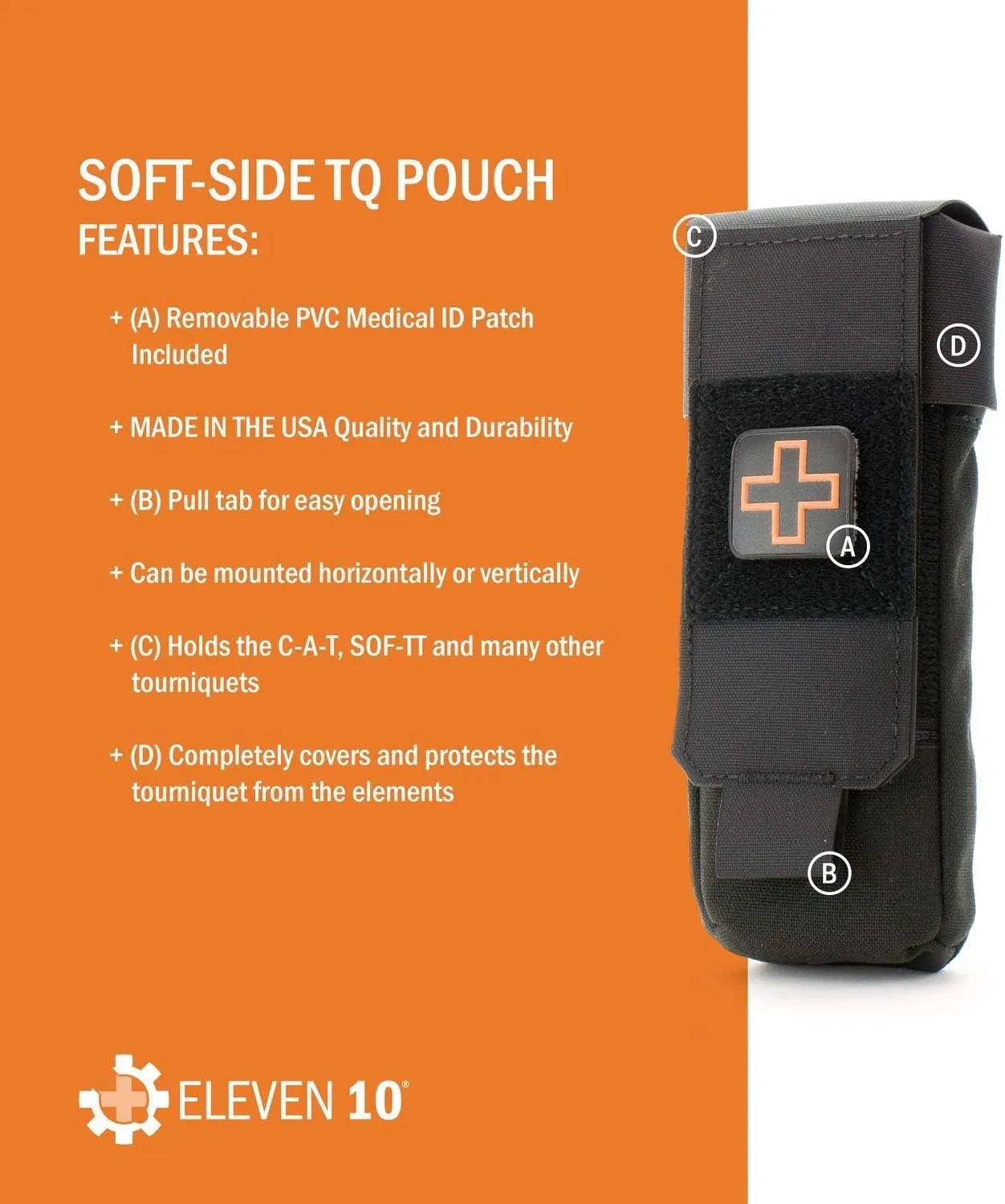 Eleven 10 Soft-Side TQ Pouch, Navy