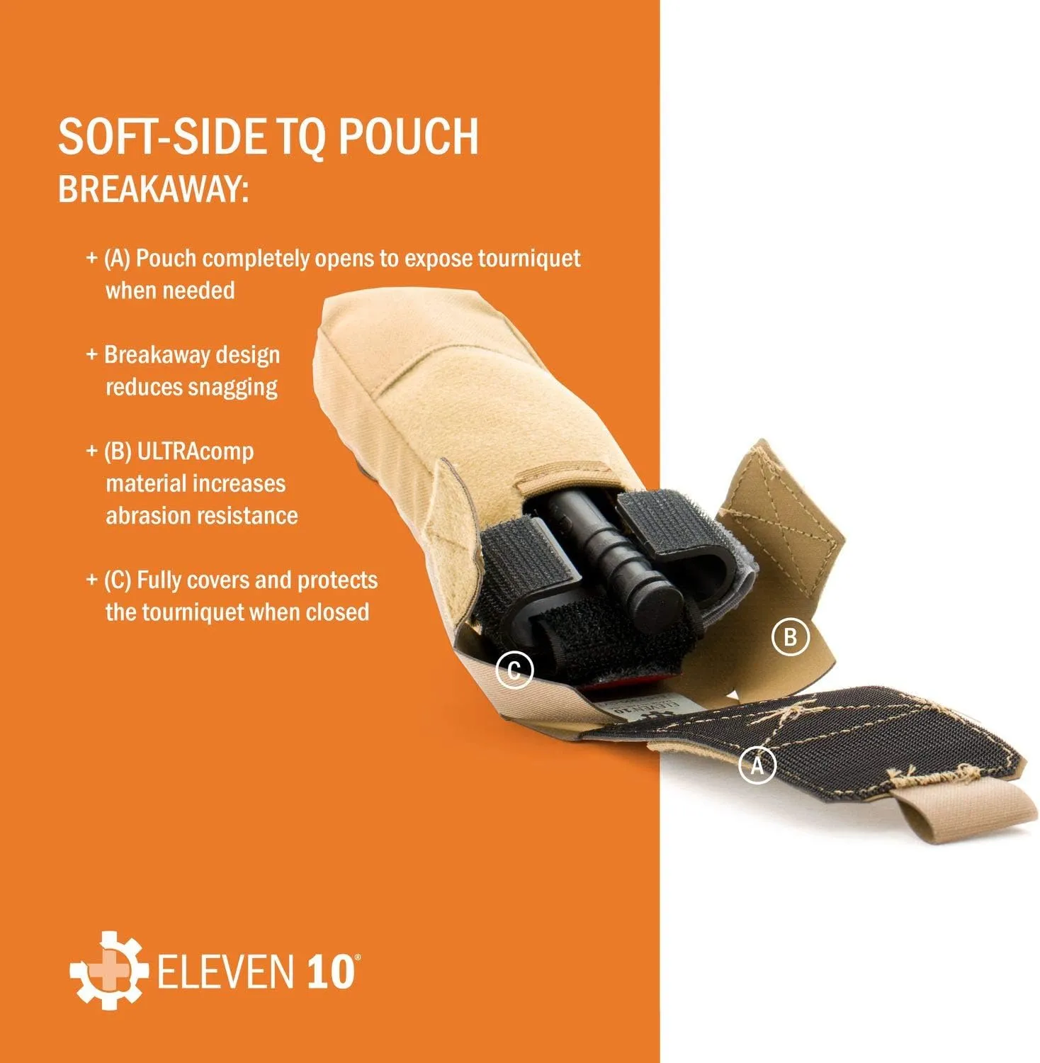 Eleven 10 Soft-Side TQ Pouch, Navy