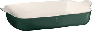 Emile Henry 17.75" x 11" / 5qt Extra Large Rectangular Baker - Modern Classics Collection |Evergreen
