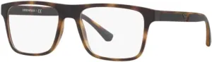Emporio Armani EA4115 Square Sunglasses for Men   BUNDLE With Designer iWear Complimentary Eyewear Kit