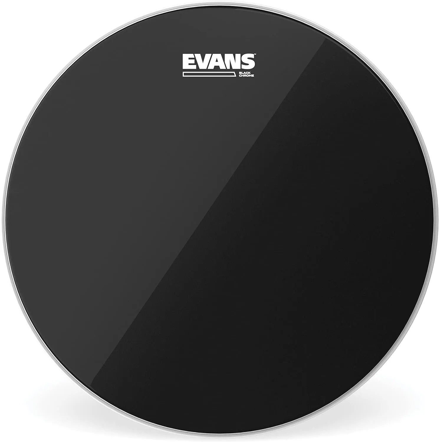Evans Drum Heads - Black Chrome Tom Drumhead, 12 Inch