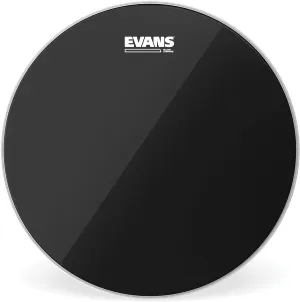 Evans Drum Heads - Black Chrome Tom Drumhead, 14 Inch