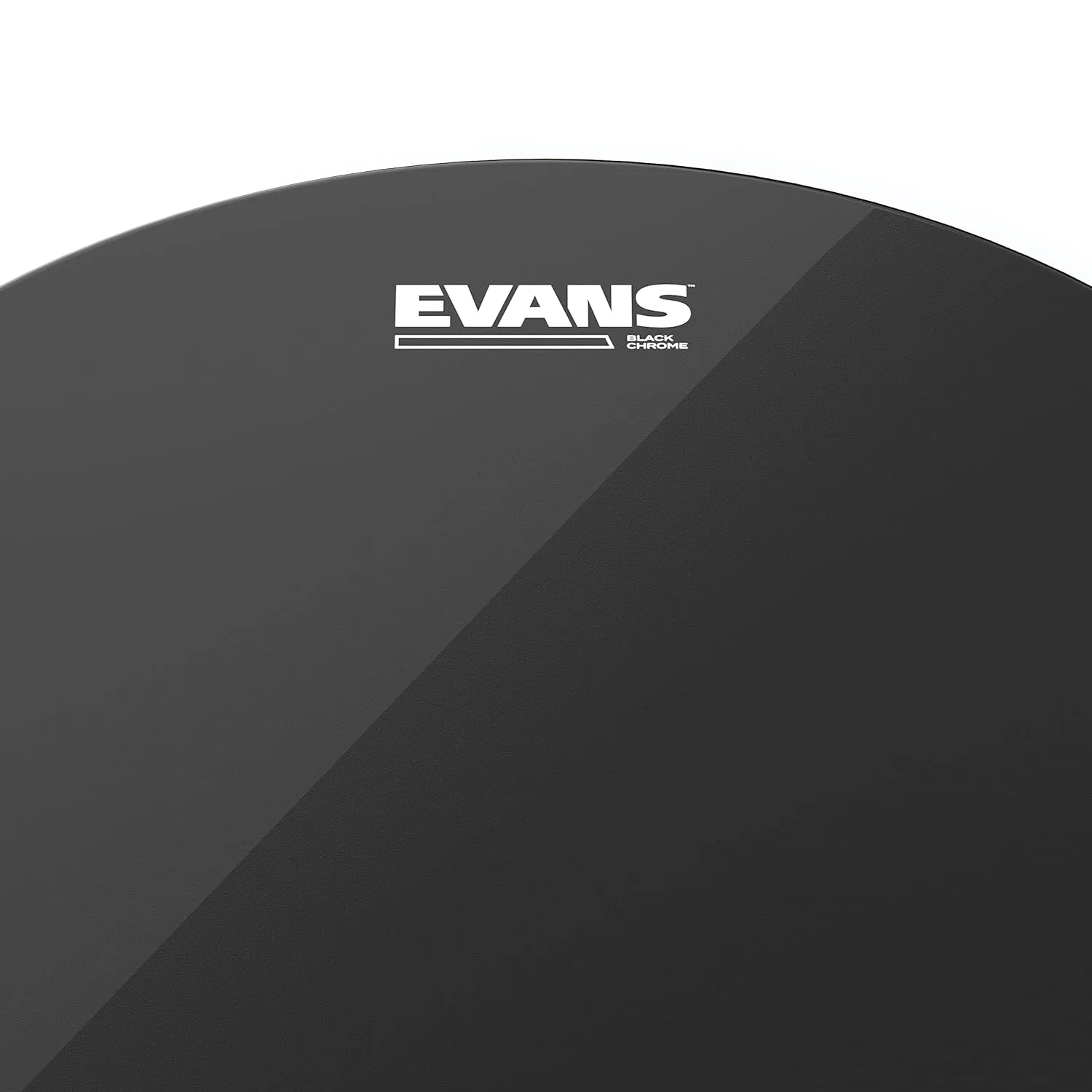 Evans Drum Heads - Black Chrome Tom Drumhead, 14 Inch