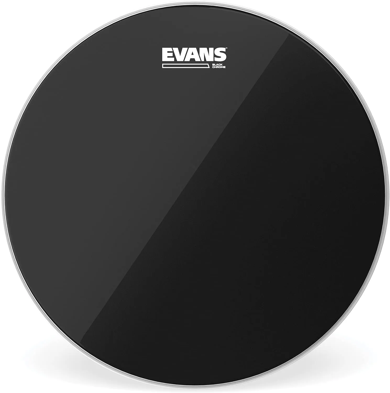Evans Drum Heads - Black Chrome Tom Drumhead, 14 Inch