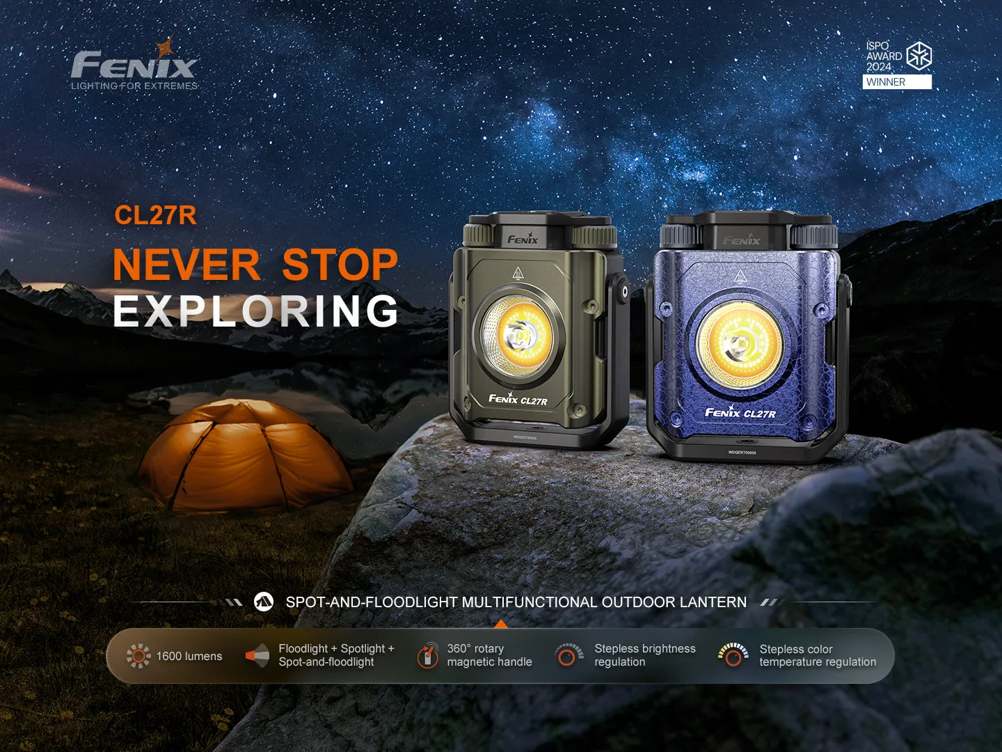 Exclusive options Lantern - Expert advice Green CL27R Fenix Wild