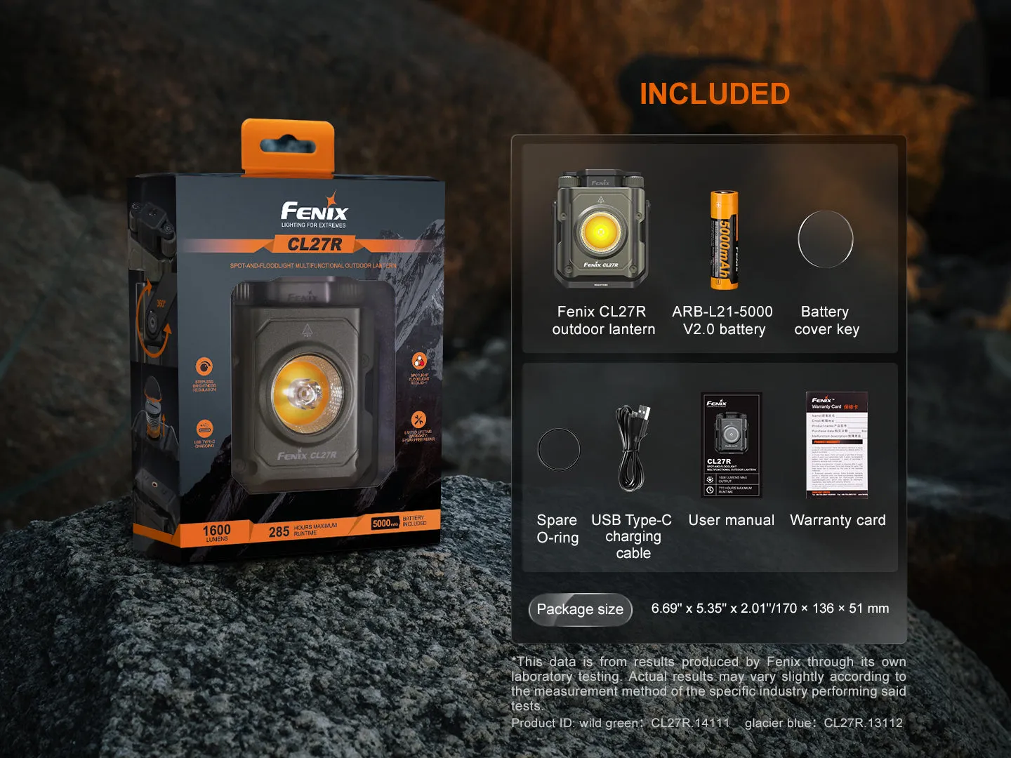 Exclusive options Lantern - Expert advice Green CL27R Fenix Wild
