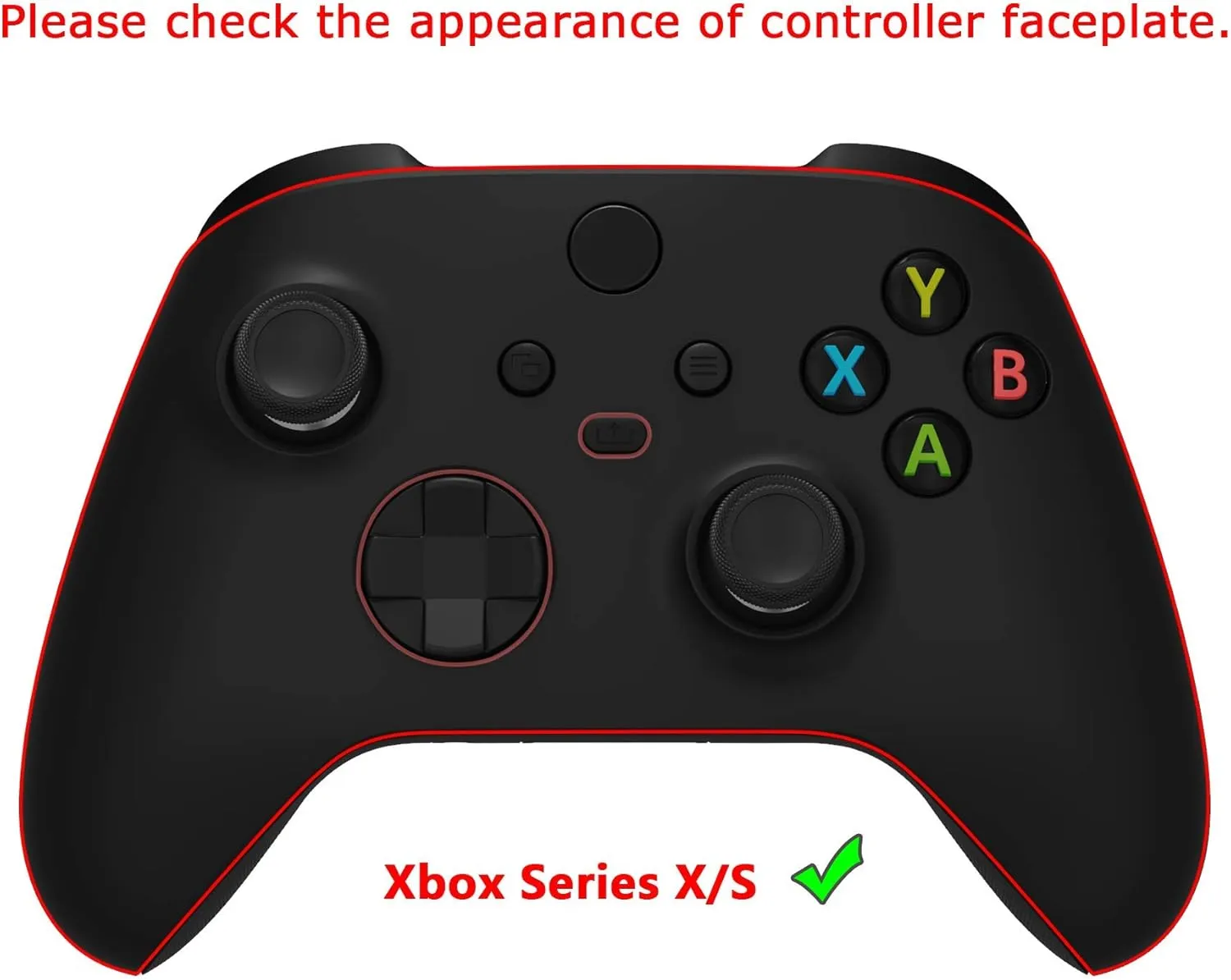 eXtremeRate Flexor Rubberized Side Rails Grips Trigger Stop Kit for Xbox Series X/S Controller, Anti-Slip Ergonomic Trigger Stopper Handle Grips for Xbox Core Controller – Diamond Textured Black
