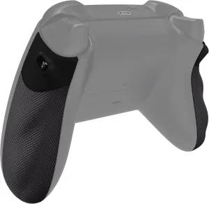 eXtremeRate Flexor Rubberized Side Rails Grips Trigger Stop Kit for Xbox Series X/S Controller, Anti-Slip Ergonomic Trigger Stopper Handle Grips for Xbox Core Controller – Diamond Textured Black
