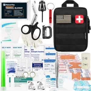 FalconTac 200pc First Aid Kit - Ultimate Survival Gear