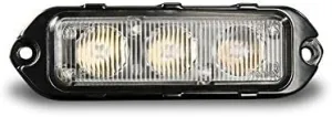 Feniex Industries - Red T3 Surface Mount for emergency, warning, and tow vehicles. Compact LED perimeter light single color (Red)
