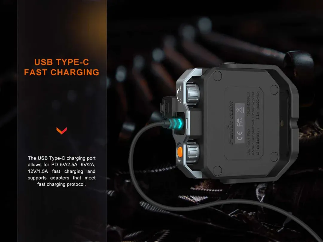 Fenix CL28R – 2000 Lumen USB Rechargeable Workshop Light