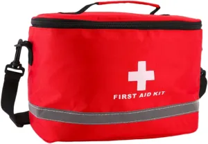 First Aid Kit Cylinder Design Emergency Bag Shoulder Pack Outdoor Medical Supplies Random Color