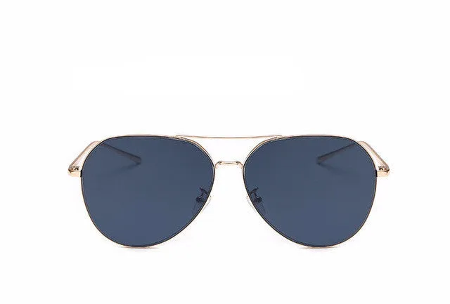 Flat Top Mirror Sunglasses
