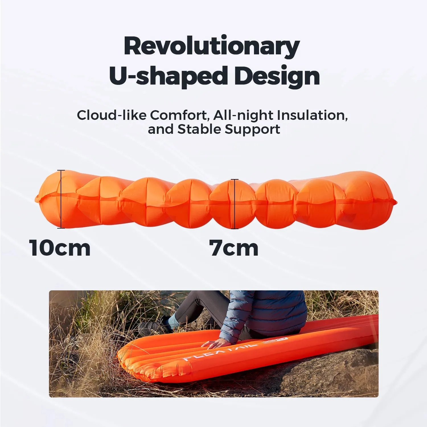 FLEXTAILGEAR Zero Mattres Regular Insulated Sleeping Pad