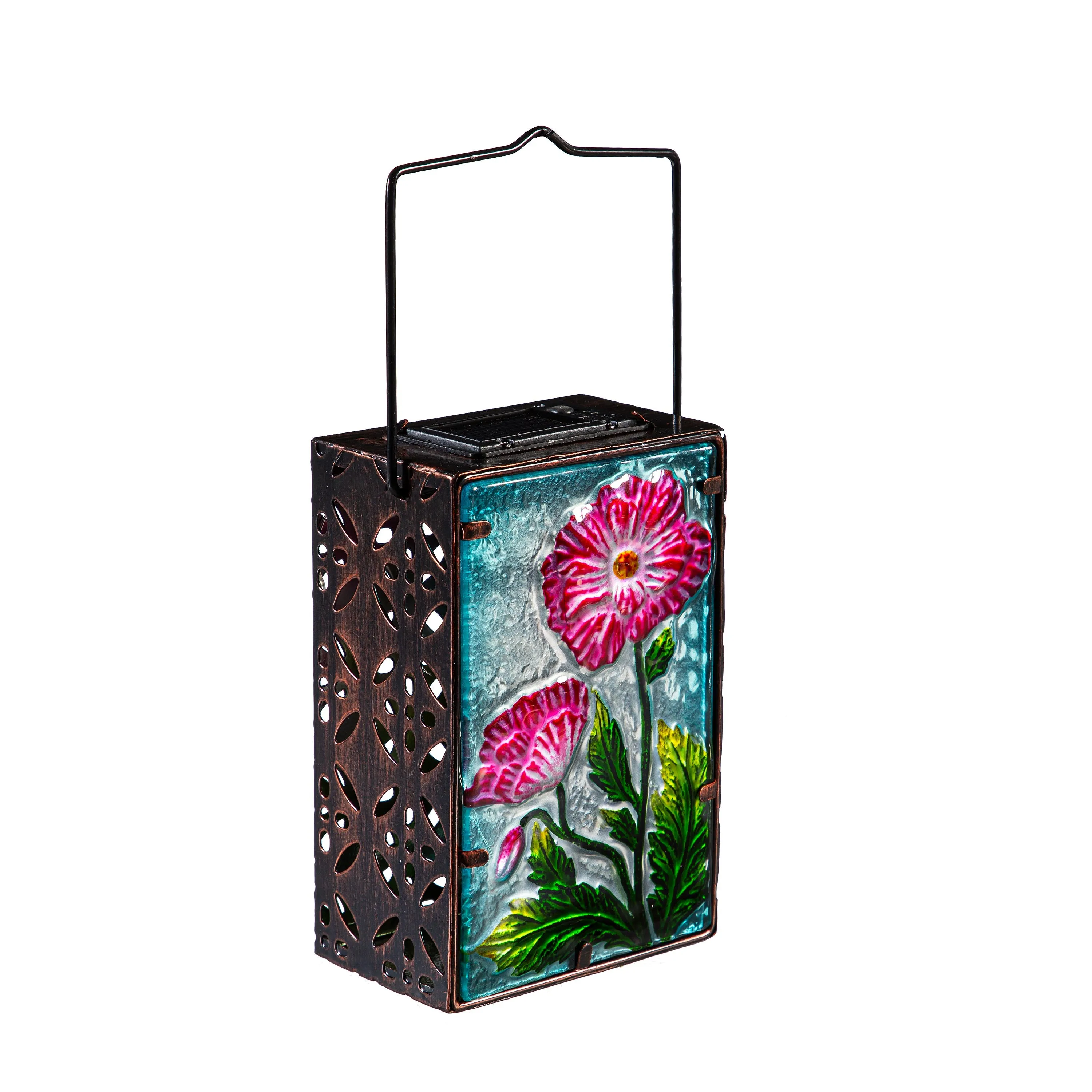 Floral Solar Lantern