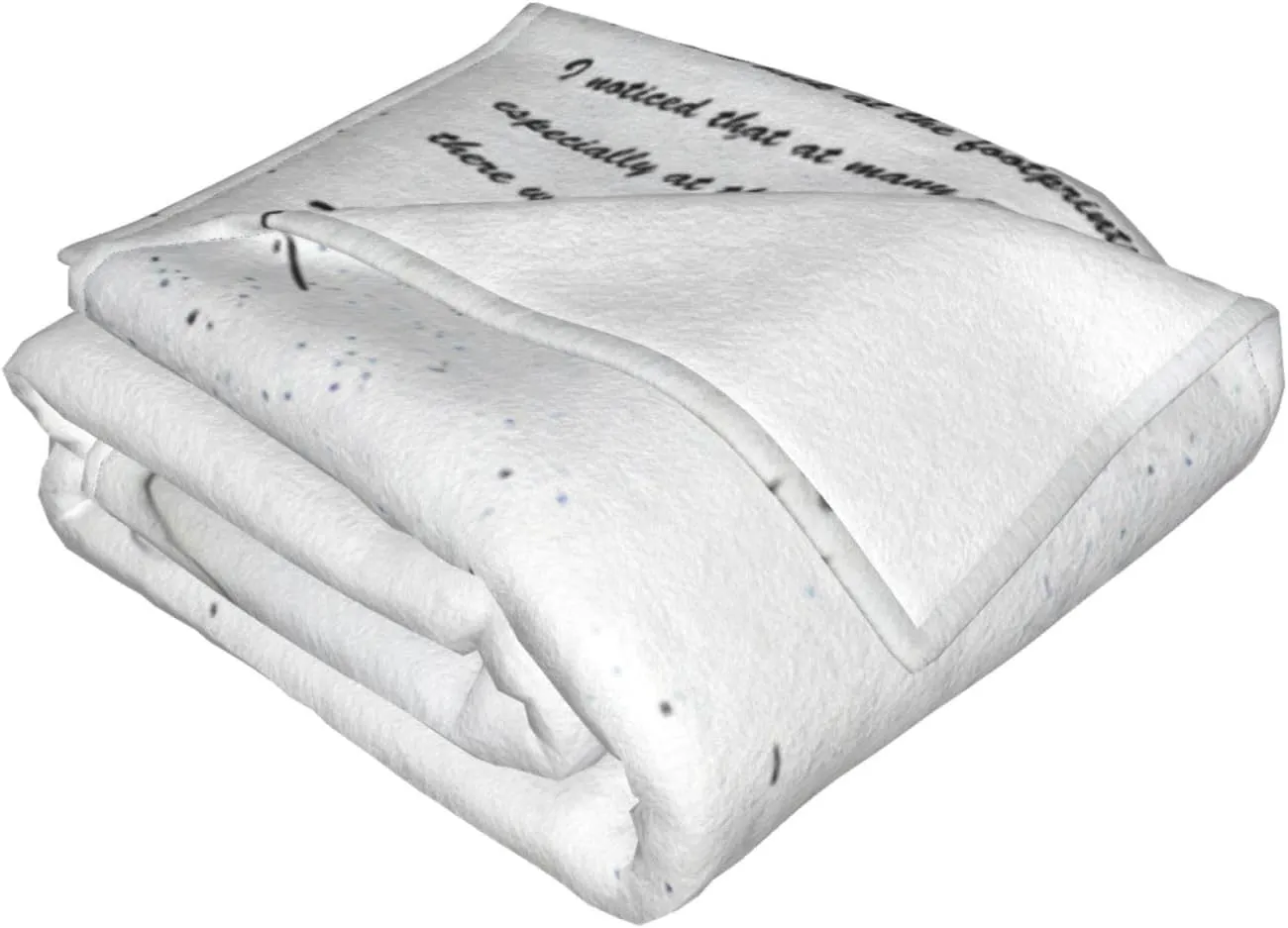 Footprints in The Sand 60"X50" Flannel Blanket - 100% Soft Polyester, Lightweight and Warm, Suitable for Families, Camping, Travel