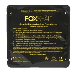 FoxSeal chest seal 2/pkg