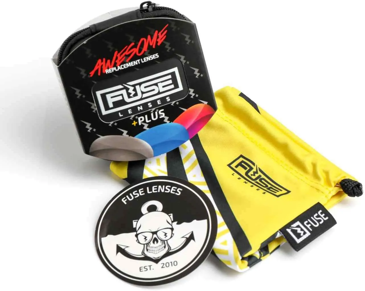 Fuse Lenses Fuse Pro Polarized Replacement Lenses Compatible with Fox Racing The Study