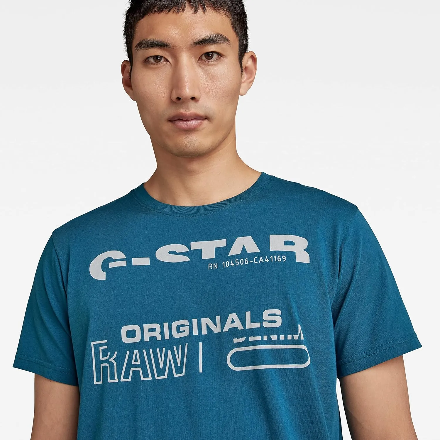 G-STAR Men's Logo Raw. Holorn Short Sleeve T-Shirt