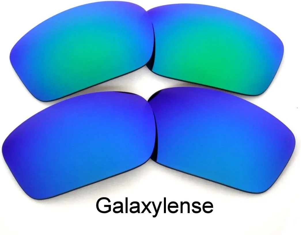 Galaxy Replacement Lenses For Oakley Scalpel Blue&Green Polarized 2 Pair