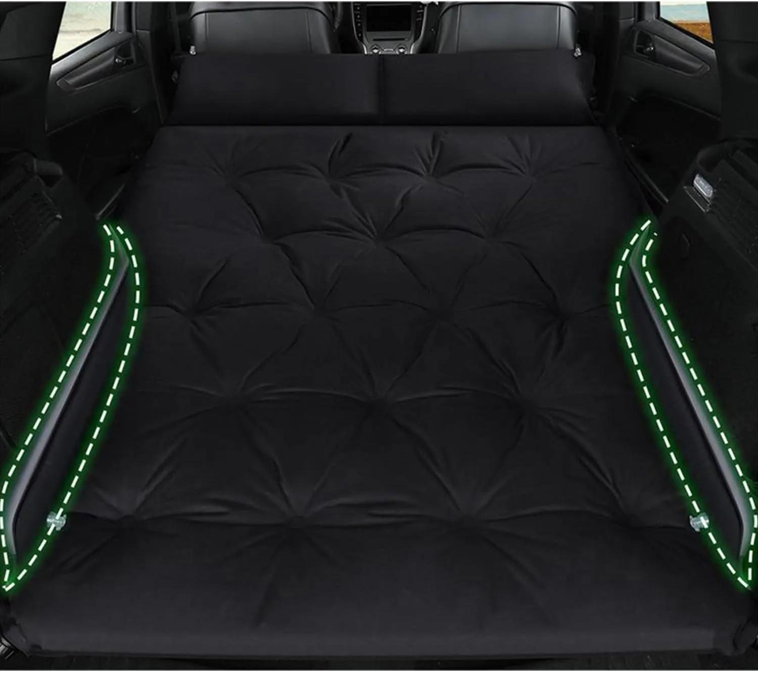 GHUNT Car Air Mattress for Volkswagen VW Golf VIII VI V IV III II I Mk 8 7 6 5 4 3 R GTE/GTI/GTD/Clubsport 45, Inflatable Air Mattress Thick Air Bed Travel Camping Outdoor Activities,E, normal