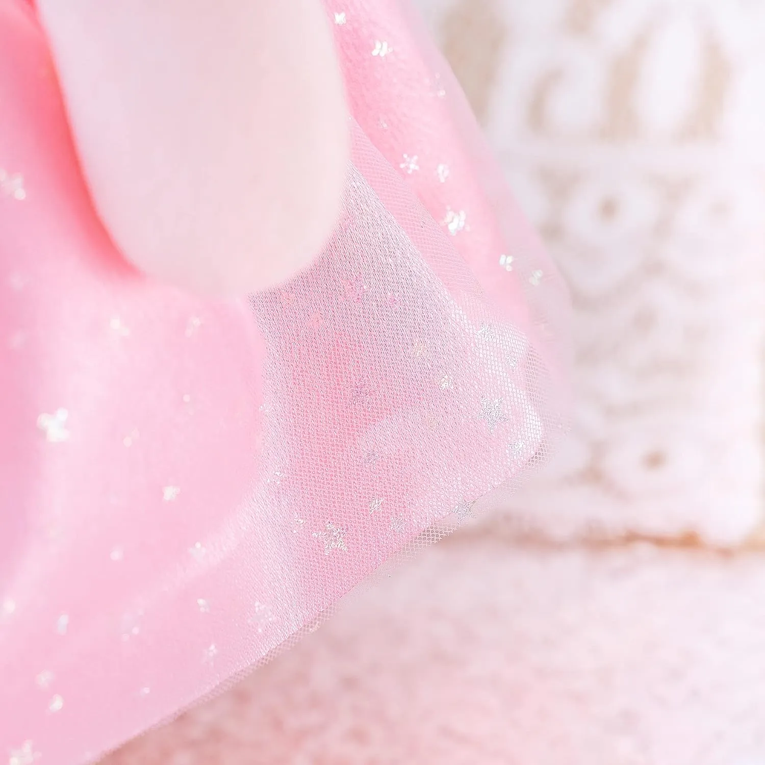 Gloveleya Plush Dolls Baby Girl Gifts Soft First Doll Girl Toys Swan Pink 16''